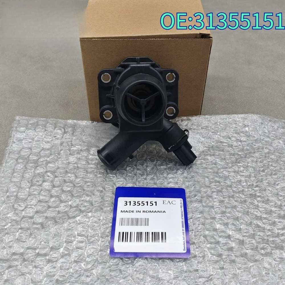 High quality New For 31355151 NEW Thermostat Housing for Volvo S60 S80 V70 V60 XC60 XC70 XC90 Land Rover LR2