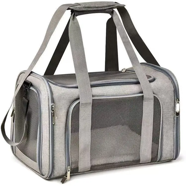 

Comfortable Versatile Fashionable Capacity Pet Carrier Portable Cat Bag Handheld Cat Bag Thickened Warm Carrier Bag Dog Backpack