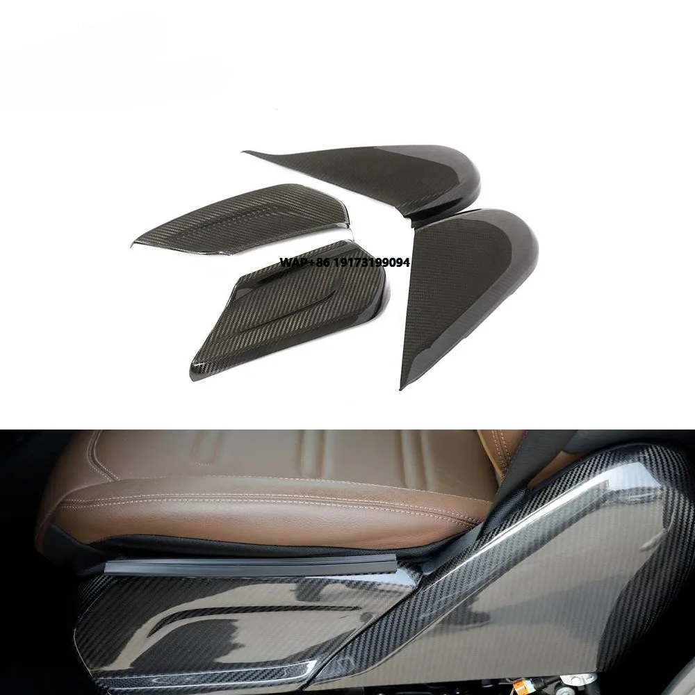 

High Quality Seat Side Panels Cover Trim Dry Carbon Fiber For M-ercedes Benz W463 W464 G550 G63 A-mg 2019+