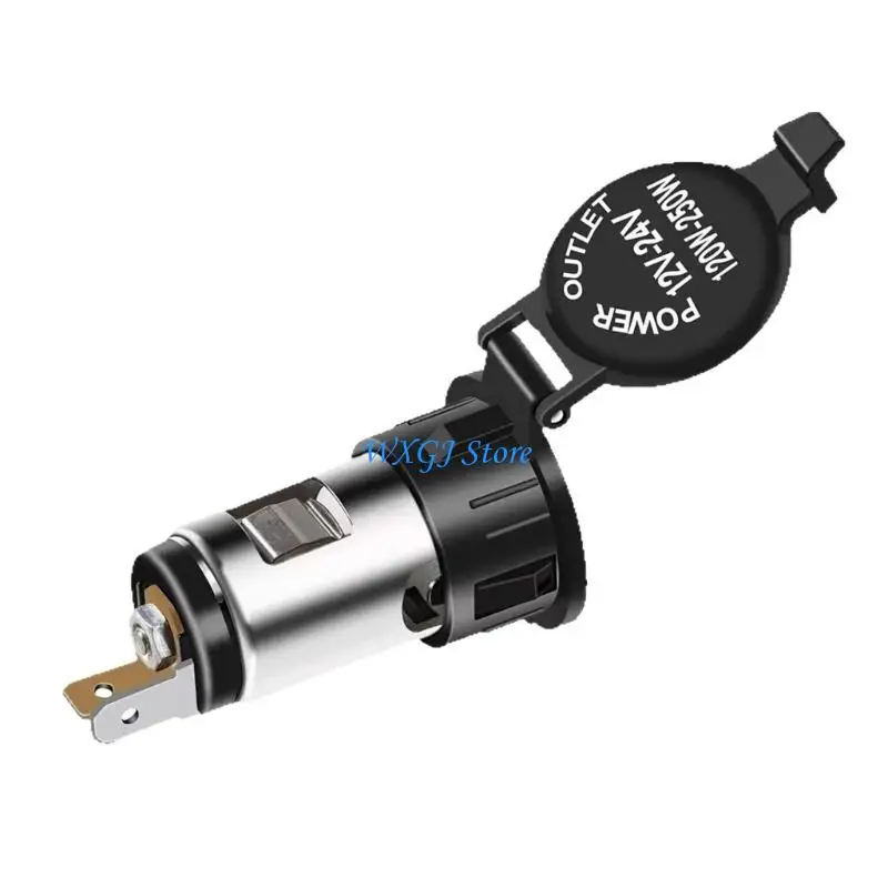 37JE Car Cigarettes Outlet Easy Installation Overcurrent Multiple Device Charging For Trucks And Sedans