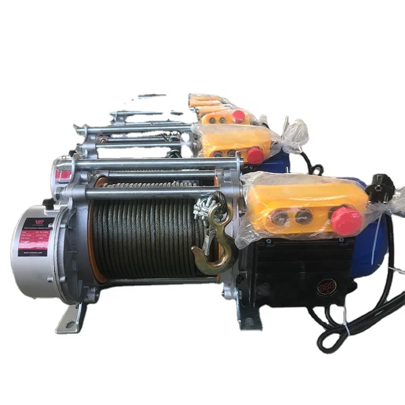 

Winch Aluminum Alloy Electric Customized Provided Mini Electric Wire Rope Hoist European Electric Wire Rope Hoist Crane 5 Tons