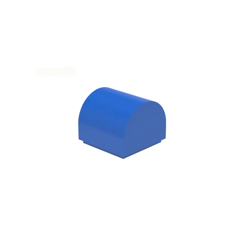 MOC 50PCS compatible with 49307 curved 1x1x2/3 smooth building blocks, sloping brick particles, puzzle DIY children's toys
