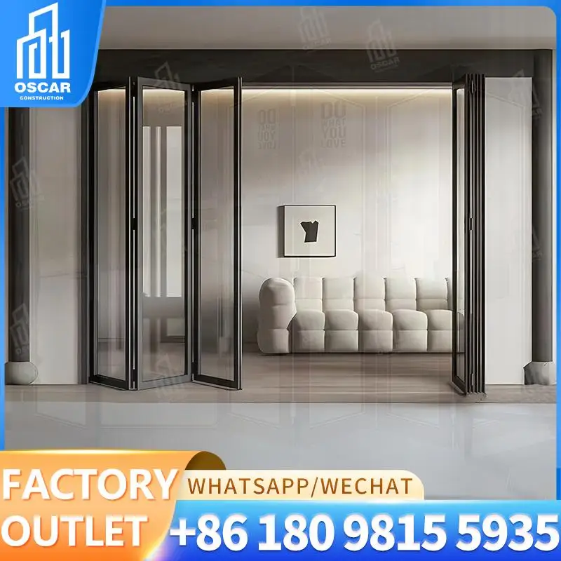 

Aluminium Sliding and Bifold Doors for Home Office and Balcony Ideal Elegant Door Entrance Partition