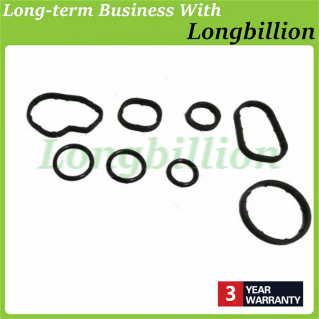 ออยล์คูลเลอร์ชุดซีลน้ำมันหล่อเย็น OM651 6511801310 6511800665 6511800810สำหรับเมอร์เซดีส E-CLASS