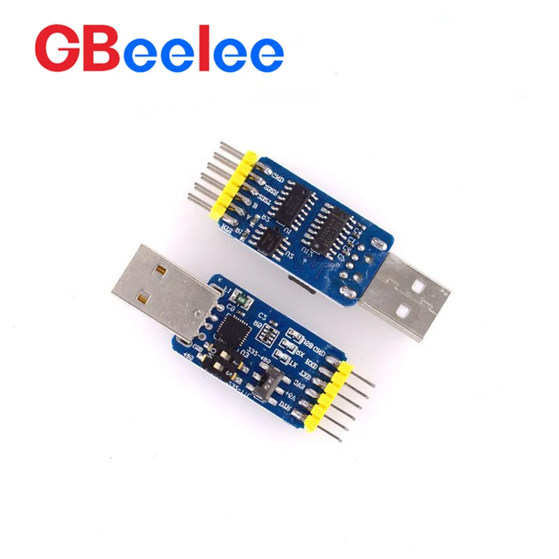 30PCS GBeelee BL-MZ-143 Modul Port Serial Multifungsi 6-in-1 CP2102 USB Ke TTL 485/232 Konversi Saling