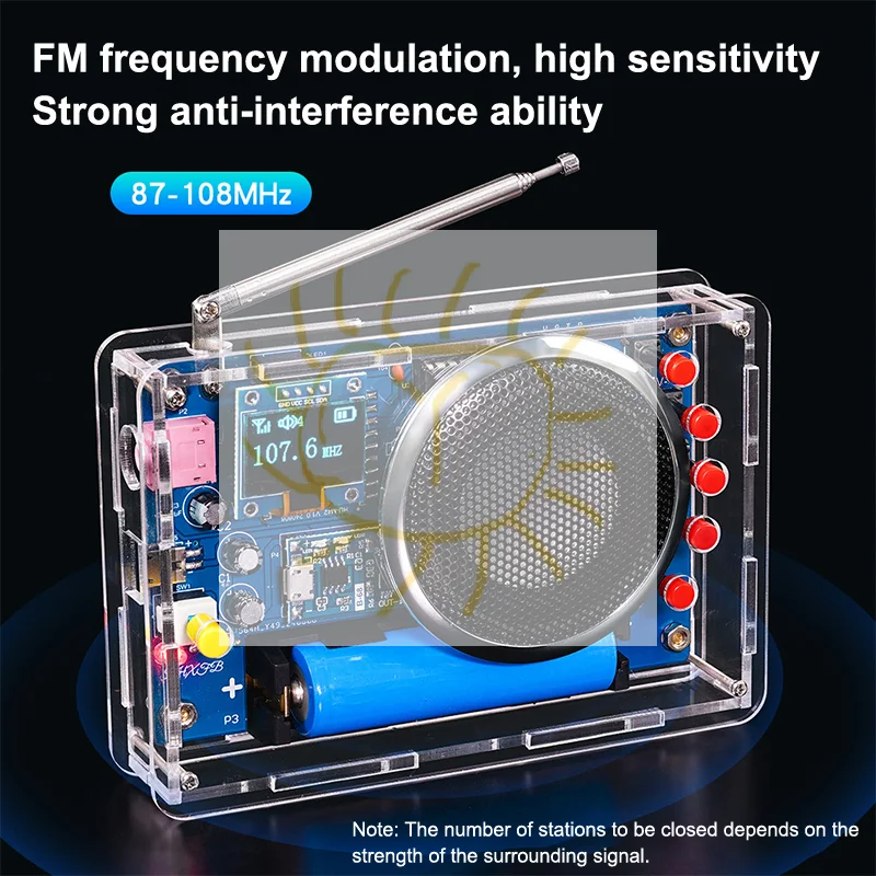 1Set Diy Fm Radio K…