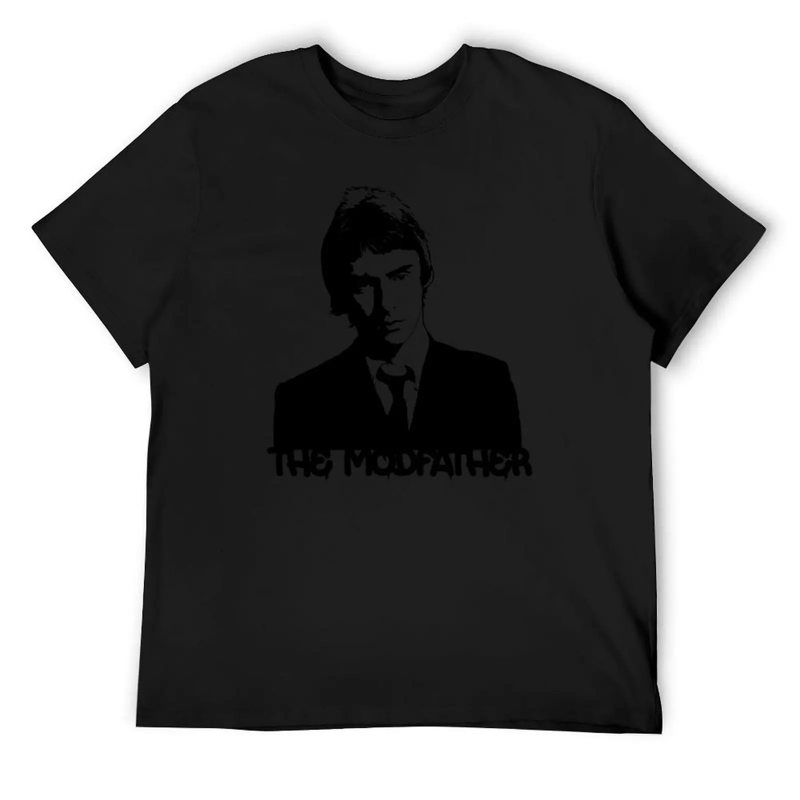 

Paul Weller - The Modfather - Black Stencil T-Shirt man t shirt for a boy mens big and tall t shirts