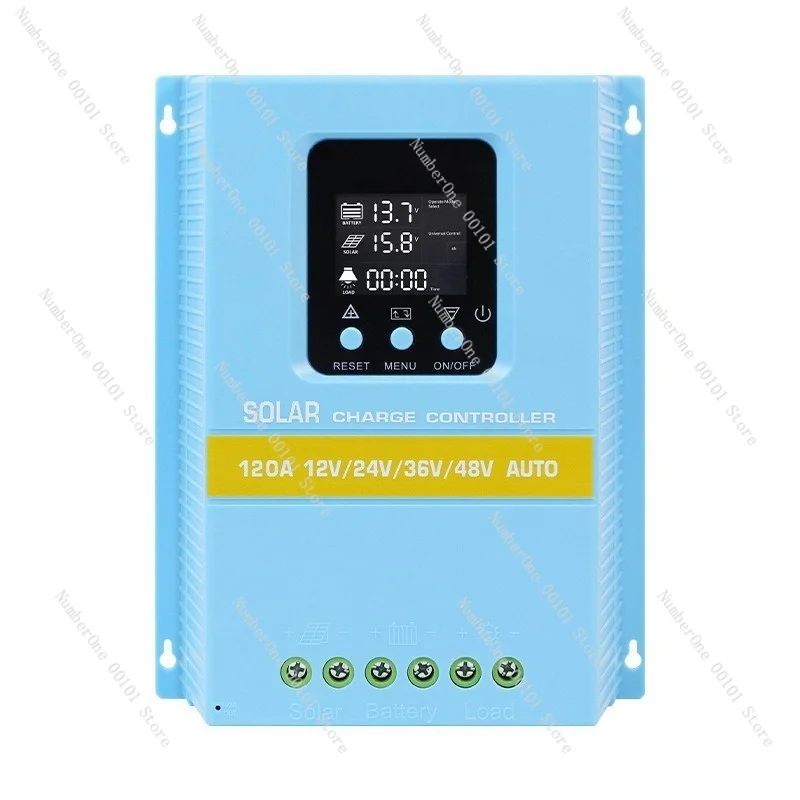 150a 120a smart solar controller 12v24v36v48v automatic identification