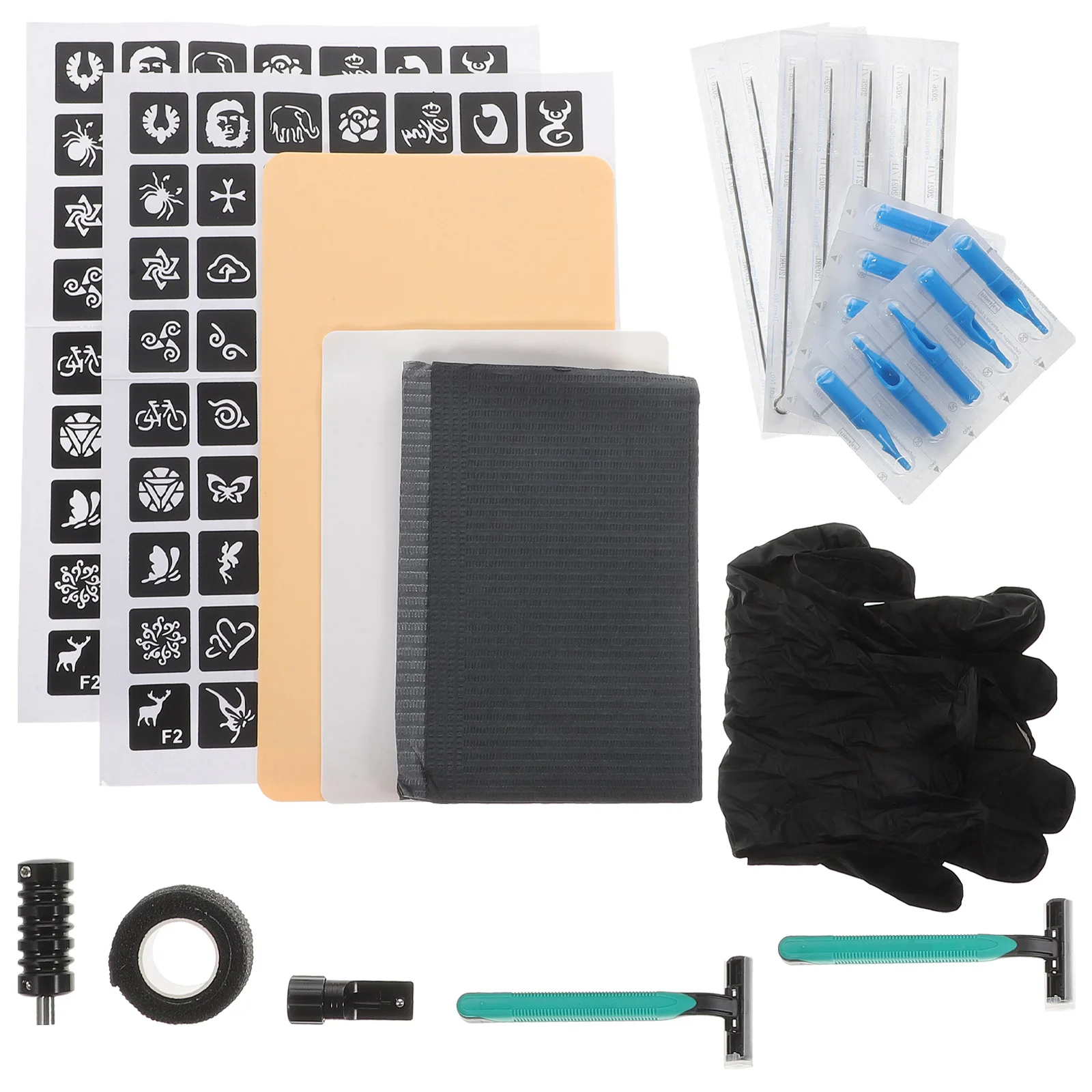 

1Set Tattoos Kit Multi-Functional Pen Holder Easy Assemble DIY Tattooing Kit Starter Tools Storage Rack for Tattoo Needles