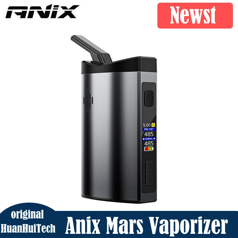 ما قبل البيع Newst Anix Mars Dry Herb Vaporizer 3000mAh بطارية السيراميك تدفق الهواء تلميح 3 في 1 مجموعة عشب جاف Vape #1