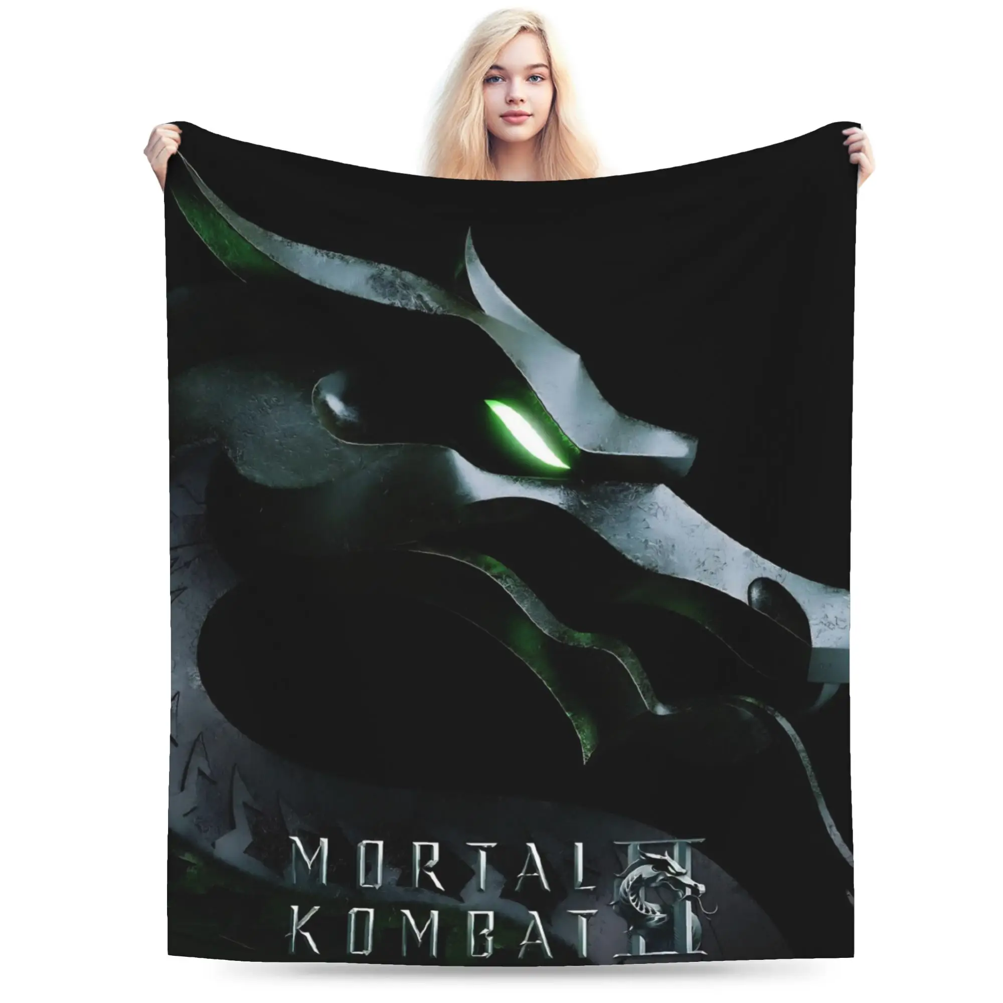 Mortal Kombat II Moive 2026 Blanket Ultra Soft  Throw Blankets for Sofa 50x60 Inch Multi-size Quilt