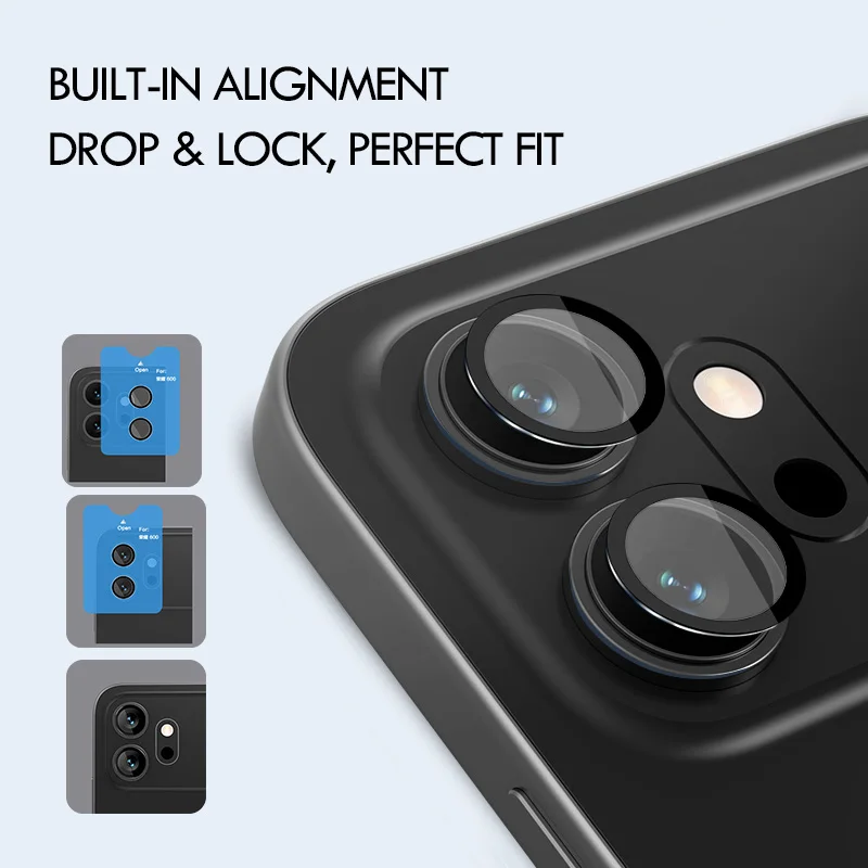 

Lereach TF Invisible Ver. For HONOR 600 Pro / 600 2 pcs Tempered Glass Built-in Alignment Coverage Camera Screen Protector