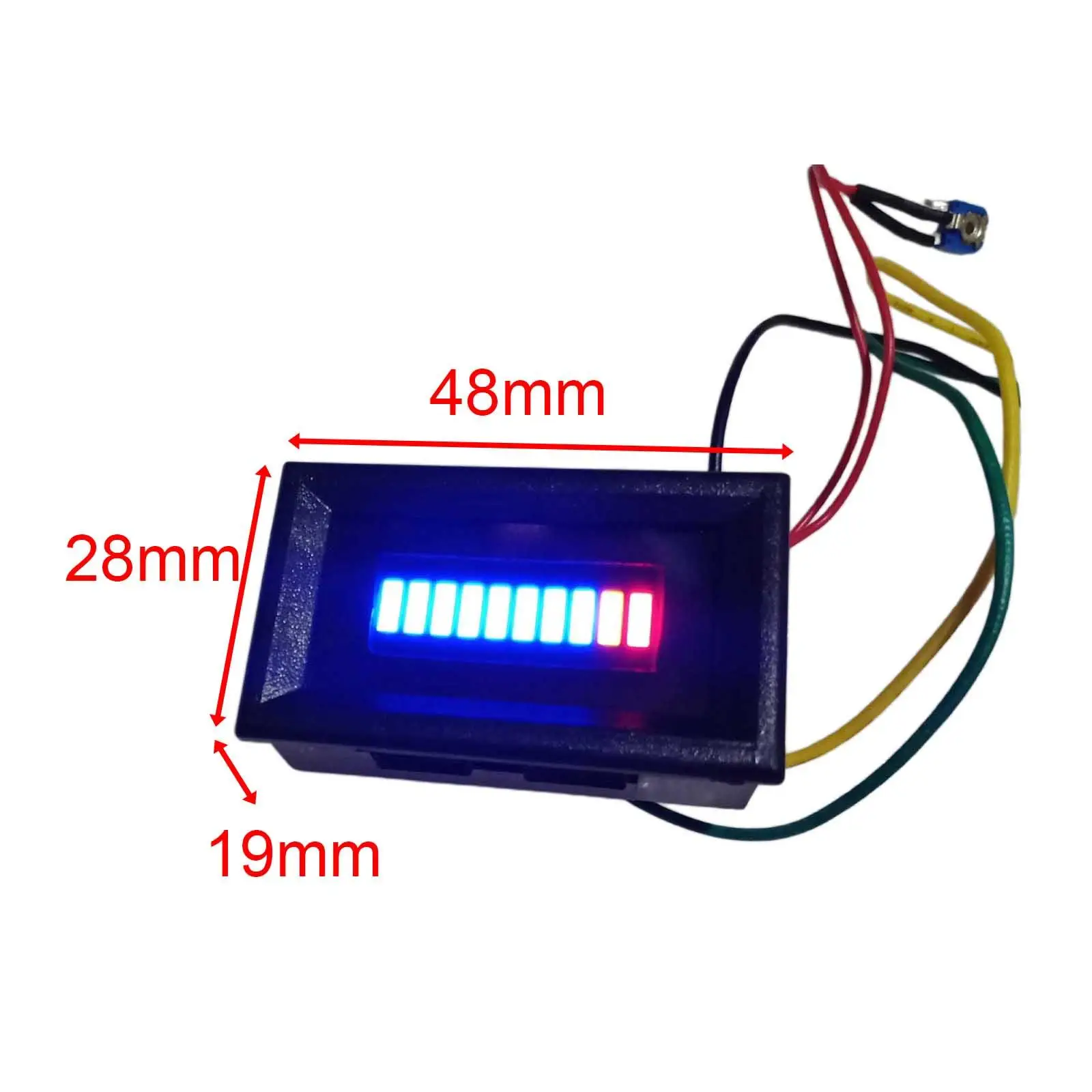 Jauge de Carburant pour Voiture et Moto, Affichage LED, DC 12V, pour Automobiles, Bateau, Camion