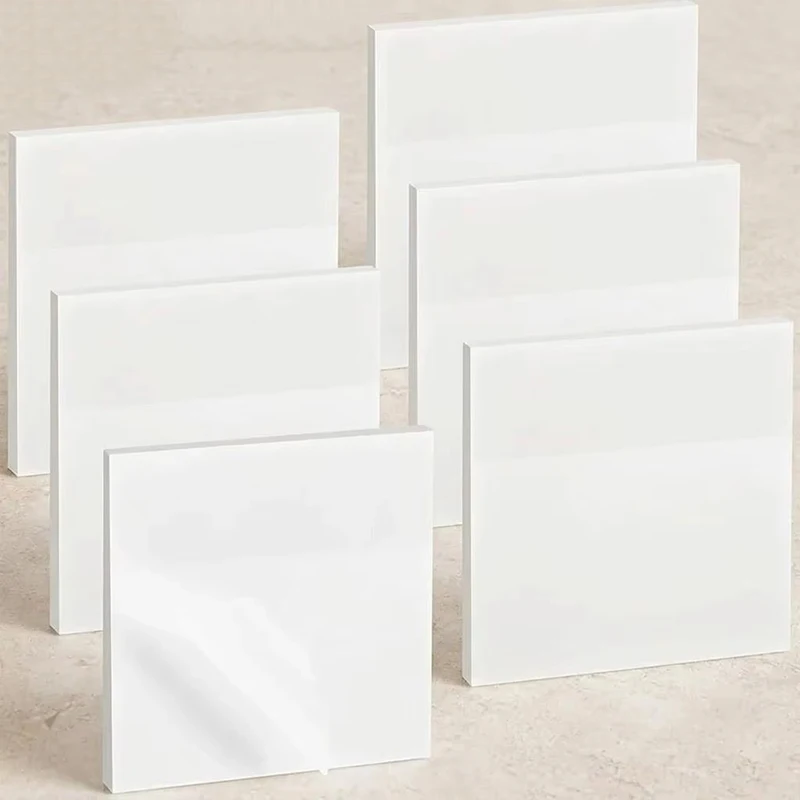 50 Sheets Matte Writeable Surface PET Waterproof Posted Notes For Book Annotation School Office Removable Adhesive Study Office