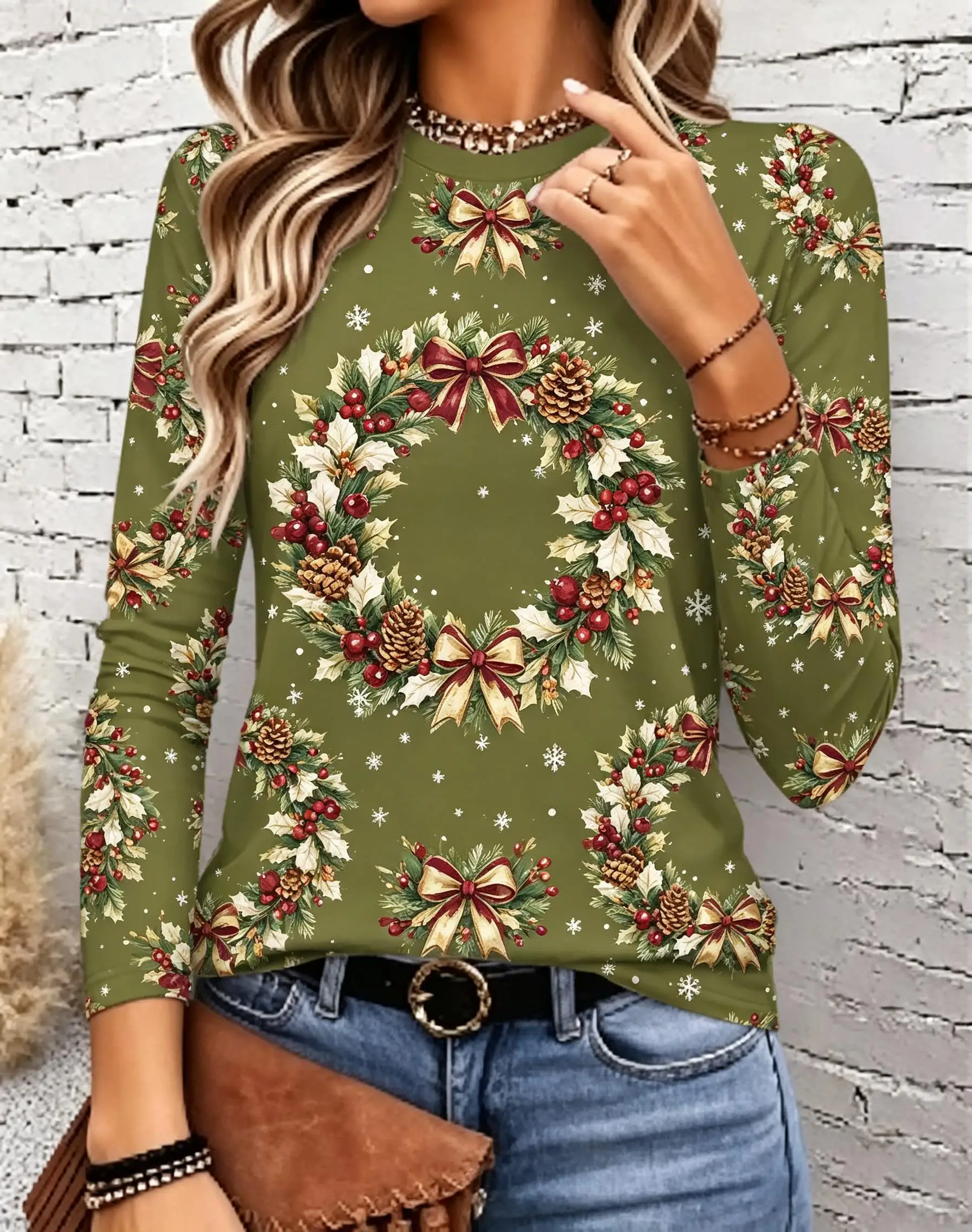Kemeja Lengan Panjang Wanita,  - Women'S Fashion Tops ulasan dan harga
