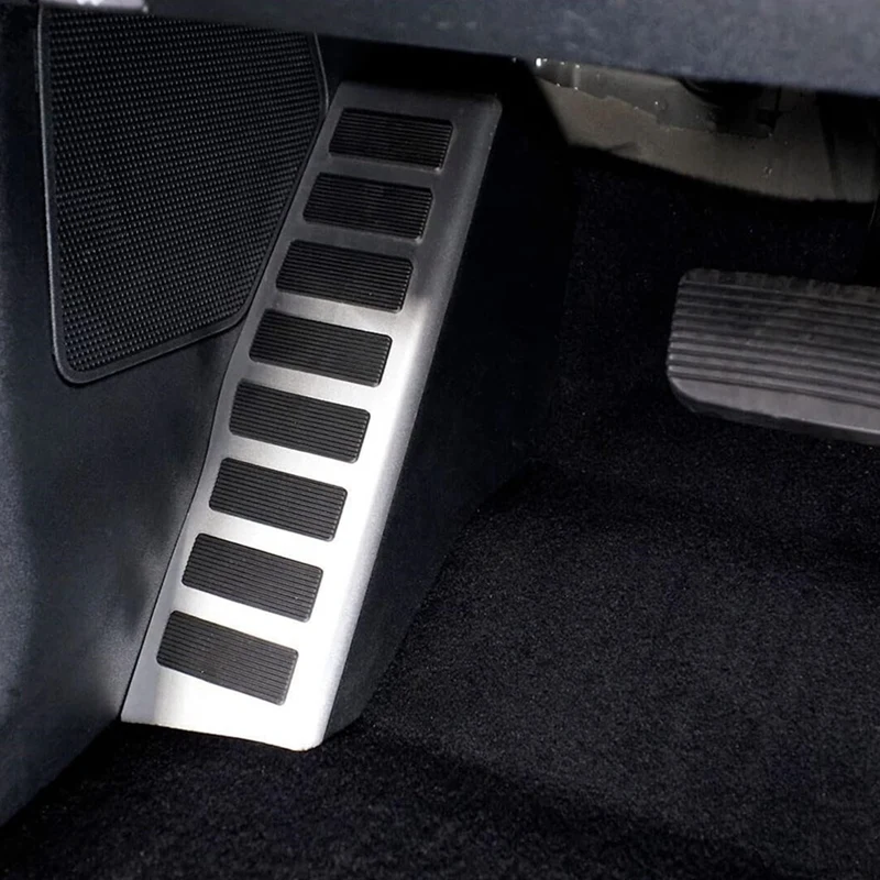 Car Foot Rest Pedal Cover For Ford Bronco 2021-2024 2/4 Door LHD Anti-Slip Car Pedals Accessories