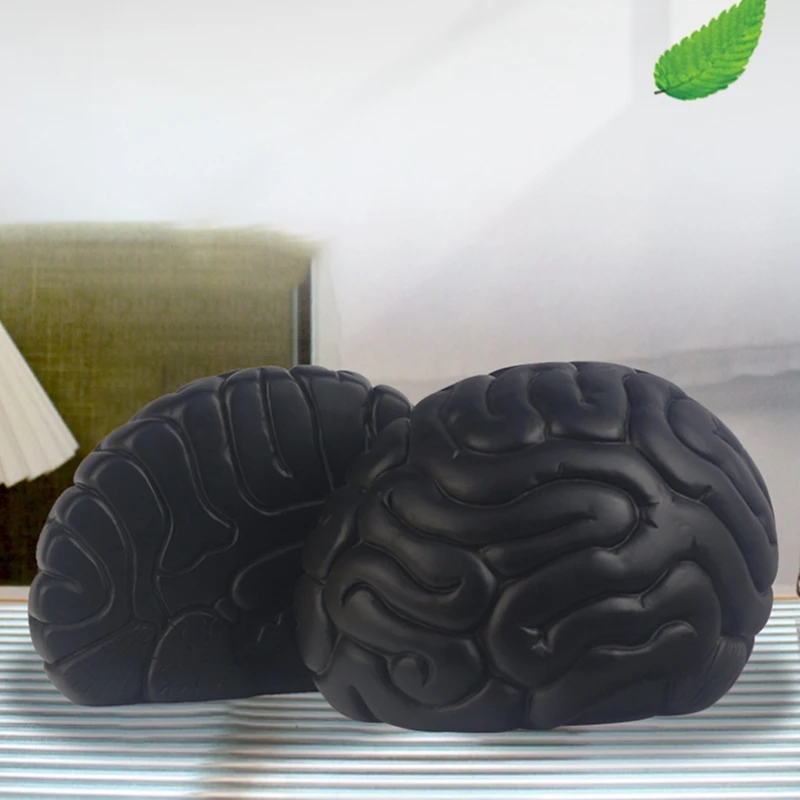 Bookends Brain Bookends Bookshelf, Modern Bookends Heavy Duty Bookends For Office, Home, Living Room Decoration