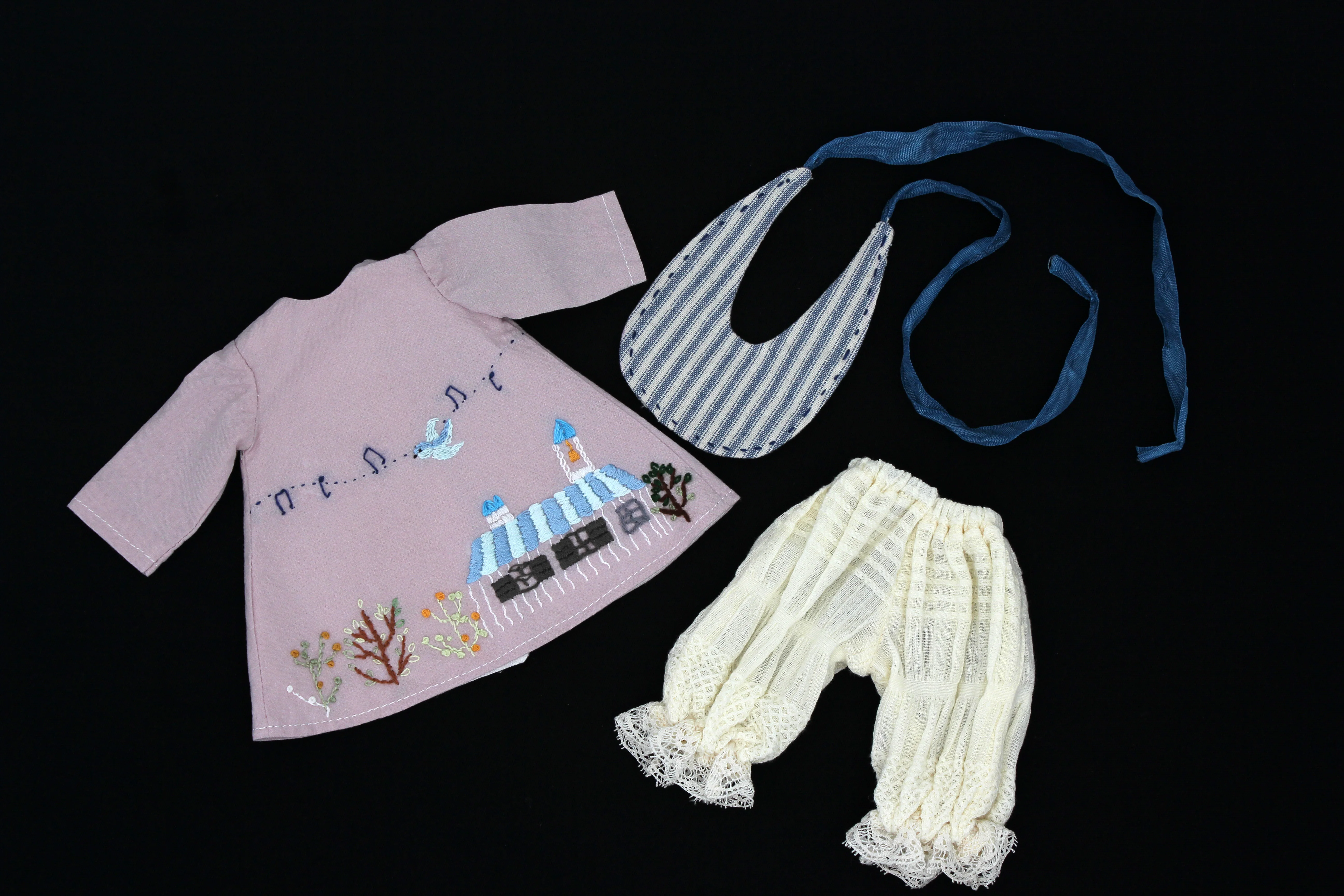 Dula Pop Kleding borduren voor Blythe ob24 ob22 Azone Licca ICY JerryB 1/6 Bjd Pop Accessoires