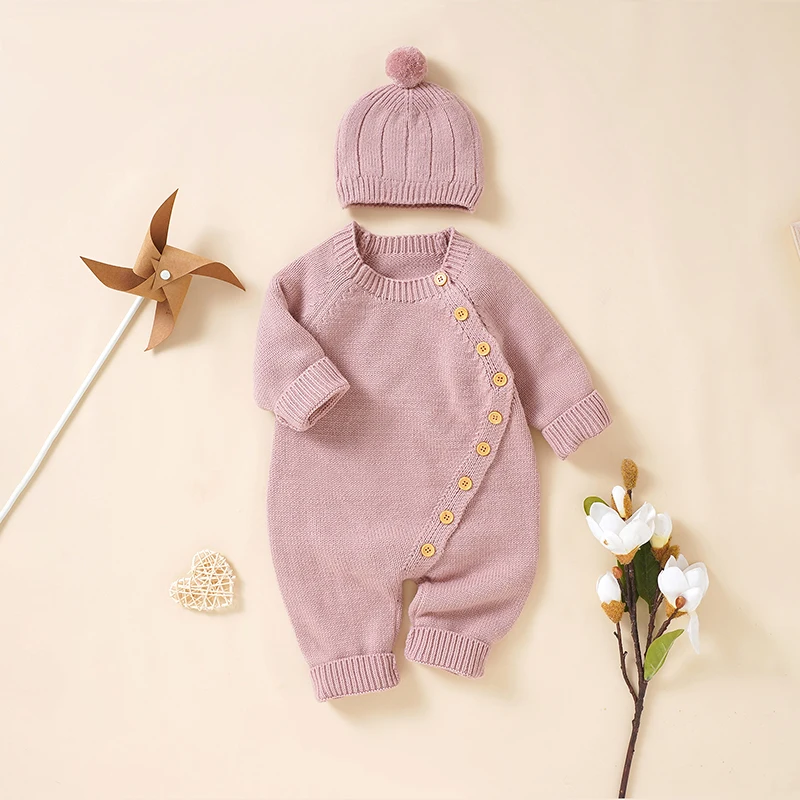 

Infant Cable Knit Sweater Set Cozy V-Neck Pullover with Matching Pants and Booties for Baby Boy or Girl