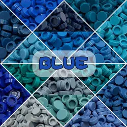 Flat Tile 1x1 Round 81Colors 98138 Pixel Art Remix Building Block Toy Mosaic Drawing Blue Series100pcs/LOT