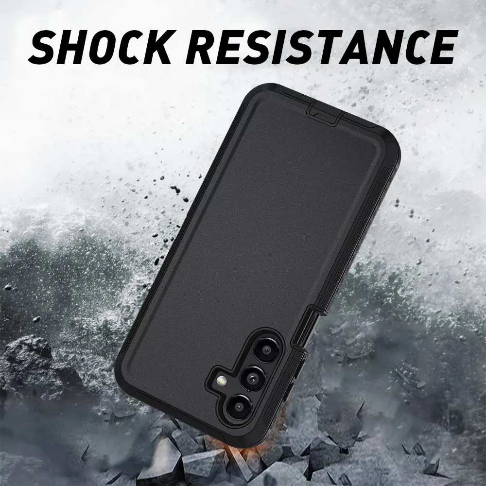 Defender Ott Armor Handyhülle für Samsung A57 A37 A27 A17 A07 A56 A36 A26 A16 A06 A55 A35 A25 A15 A05S 4G 5G Schutzhülle mit Clip – Detail 6