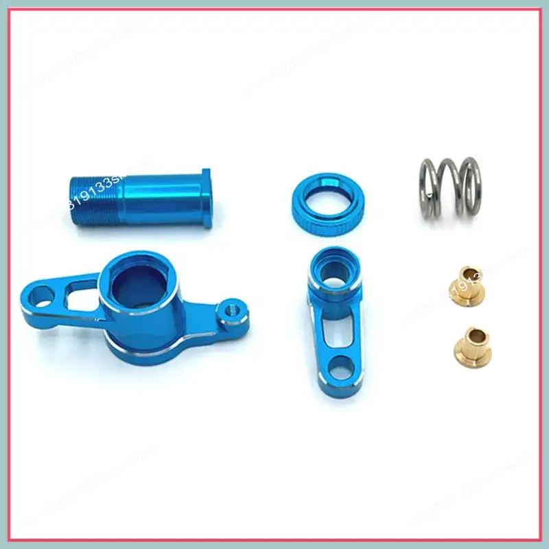 

N94R RC Car Upgrade Steering Assembly Kit For LC RACING 1/10 PTG-2 PTG-2R RC Car Upgrade Parts Blue