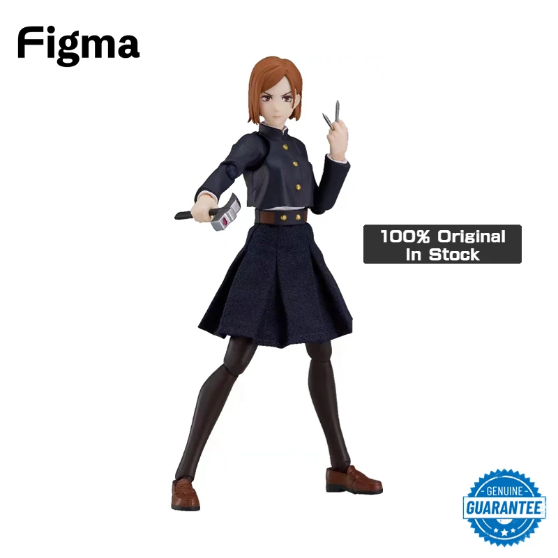 

Оригинальная фигурка Max Factory Figma juютсу Kaisen аниме кугисаки нобара 15 см Коллекционная модель фигурка кукла игрушечные украшения