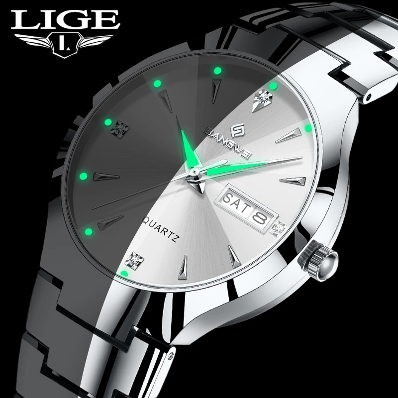 

BANGWEI 2026 Luxury Watches Women Fashion Elegant Quartz Wristwatches Ladies Waterproof Luminous Steel Mens Watch Reloj Mujer