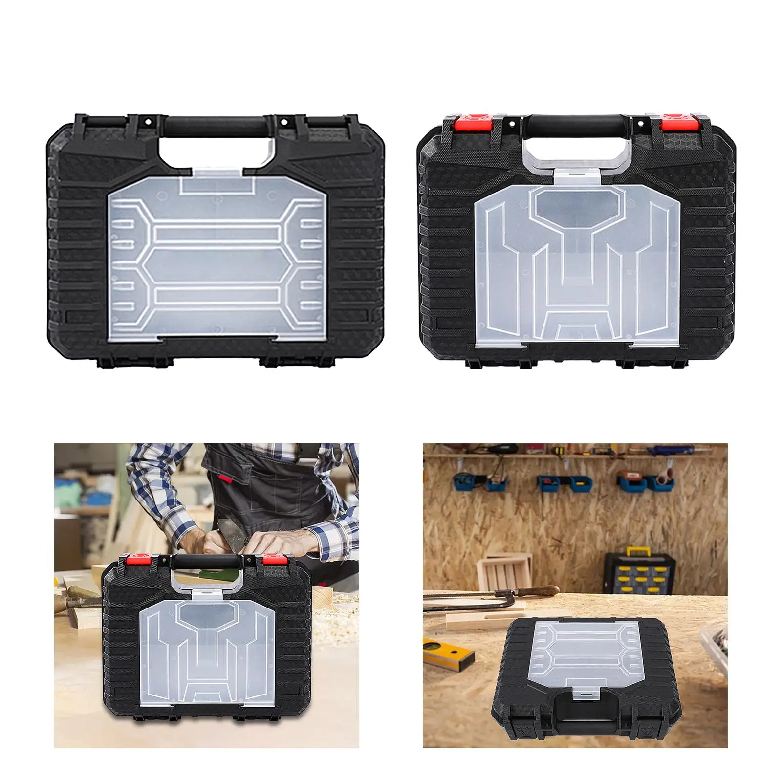 Electric Drill Carrying Case Drill Organizer Travel Case Power Drill Hard Case Hard Storage Tools Case Fathers Day Gifts for Dad