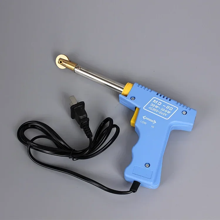 A 1PCS Pistol Type Electric Threader Copper Head Nest Spleen Heating Threader Beekeeping Tools