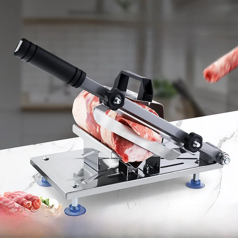 

Manual Stainl Steel Meat Slicer Home Use Multifunctional Vegetable Cutter Meat eep Roll Beef Roll Cutting Tool