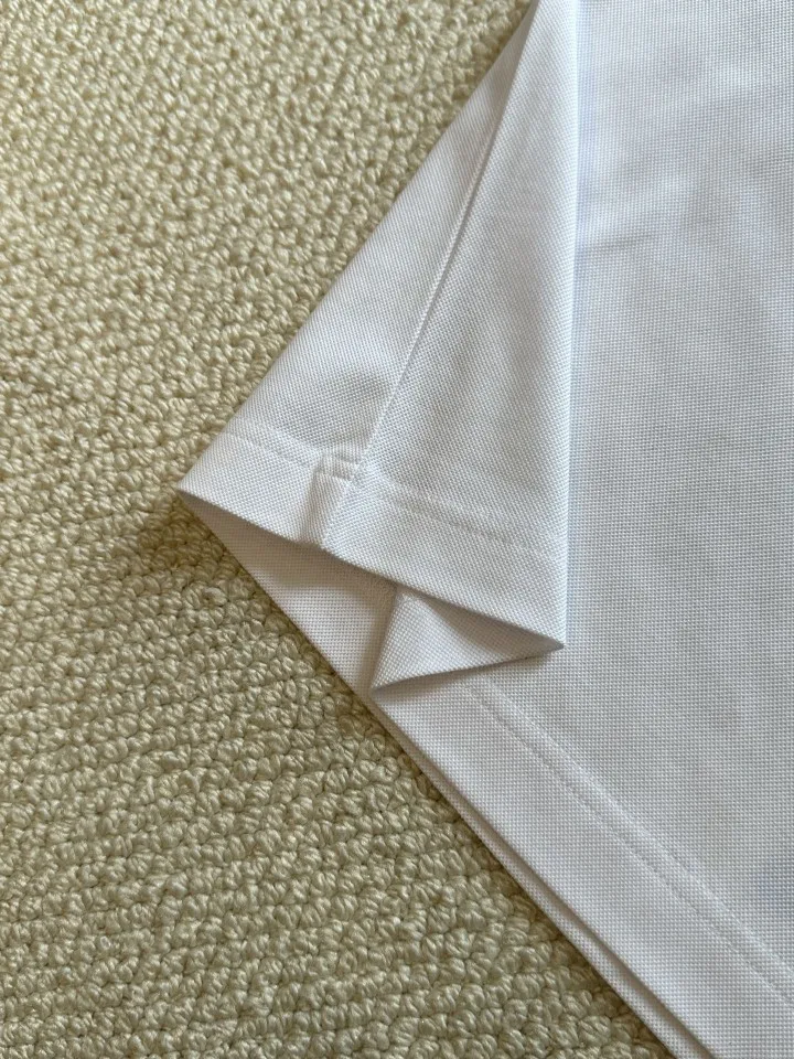 Men Old Money Style Summer Mulberry Silk Cotton Blend Polo Shirt Relaxed Fit Solid Color Comfortable Casual Business Wear