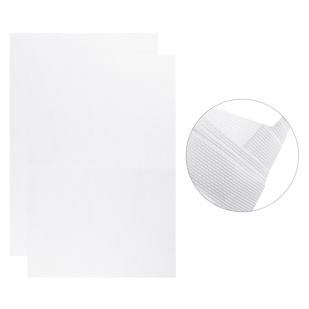 

3 Pcs Cross Stitch Embroidery Cloth Fabric Sewing Cotton Embroidered Supplies Accessories Quilting