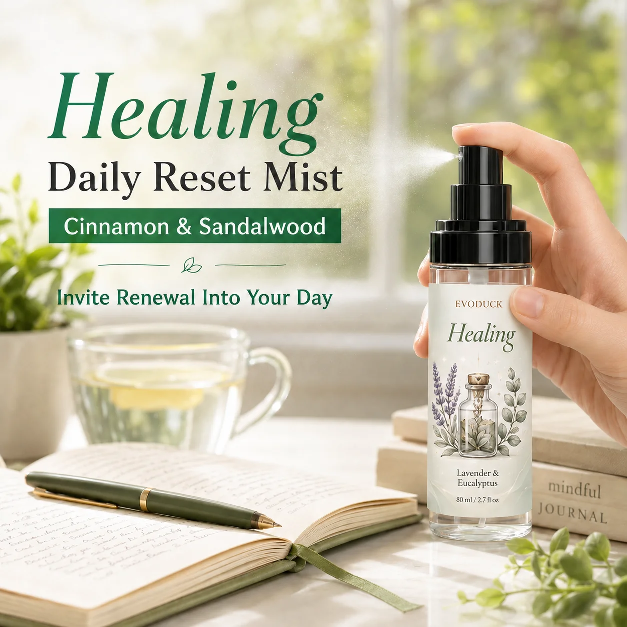 EVODUCK Healing Aura & Room Sp - огляд і ціна Home Fragrance Set Gift