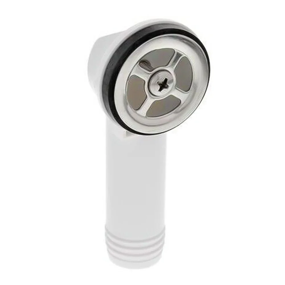 Relacement Overflow Pipe Kitchen Accesories Sink Replacement 125351 ABS Easy To Install Joint Round Overflow Head