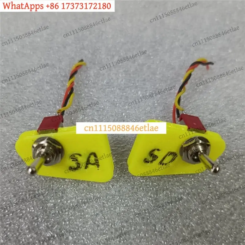 k3 2-Pos/3-Pos Lever Switch Kit for Pocket RC Transmitter SA SD Metal Toggle Mod No Solder Button to Stick Conversion