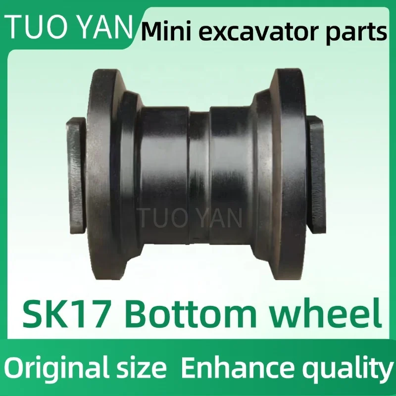 Ready Stock SK20 Bottom Wheel Excavator Parts Track Wheel for Kobelco Sk17 Excavator Undercarriage Parts SK15 Track Roller