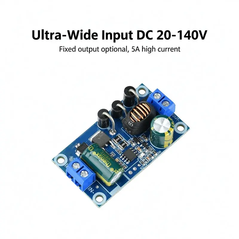 FYBL-DC-DC Step-Down Module 20-140V To 5A Adjustable Output Low Ripple Buck Converter Module