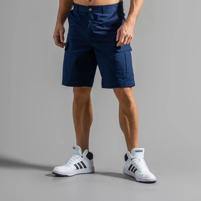 

"Men's 97% Cotton Ripstop Cargo Shorts – Tactical Multi-Pocket Loose Fit for Outdoor/Casual