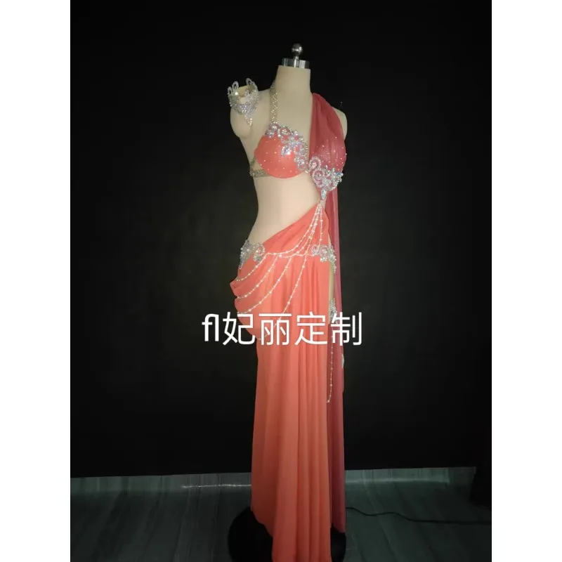 Customized Eastern Belly Dance Costumes Competition Performance Clothes Irregular Shaped Color Blocked Female Aliexpress India