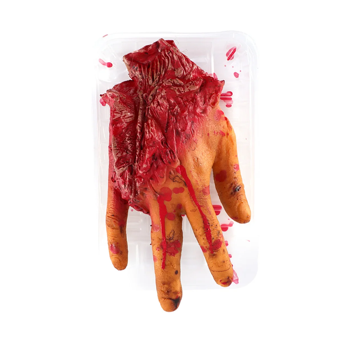 1pc Realistisch Halloween Afgehakte Hand Prop Griezelig Menselijk Orgaan Decoratie Spookhuis Feestartikelen Simulatie Organen Nieuwigheid