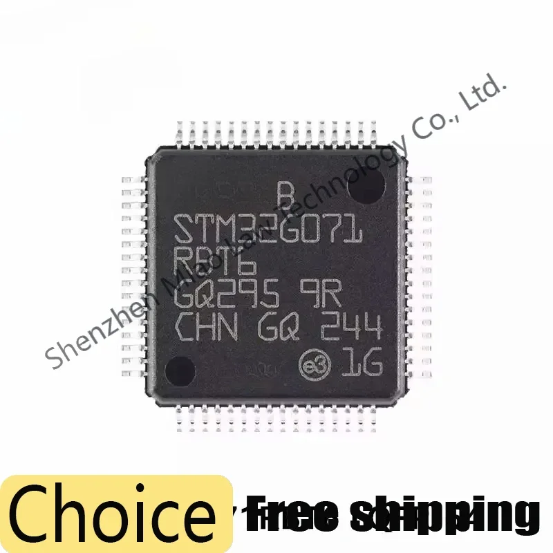 

STM32G071RBT6 LQFP-64 STM32G071 STM32G071RB STM32 STM32G 071RBT6 ARM Cortex-M0+ 32-bit Microcontroller MCU Chip IC New Original