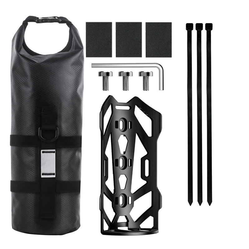 Multifunctional Front Fork Bag, Outdoor Waterproof Bag, Road Mountain Bike Long-Distance Travel Bag