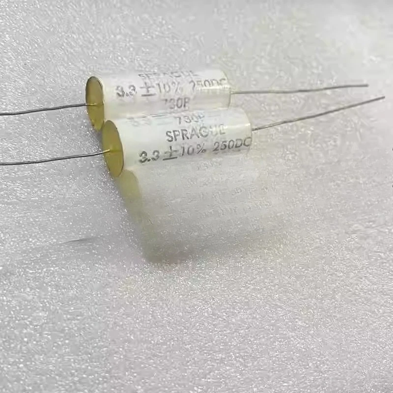 2PCS/LOT SPRAGUE  3.3uf MKP  730P Copper Foot Audio Coupling Capacitor