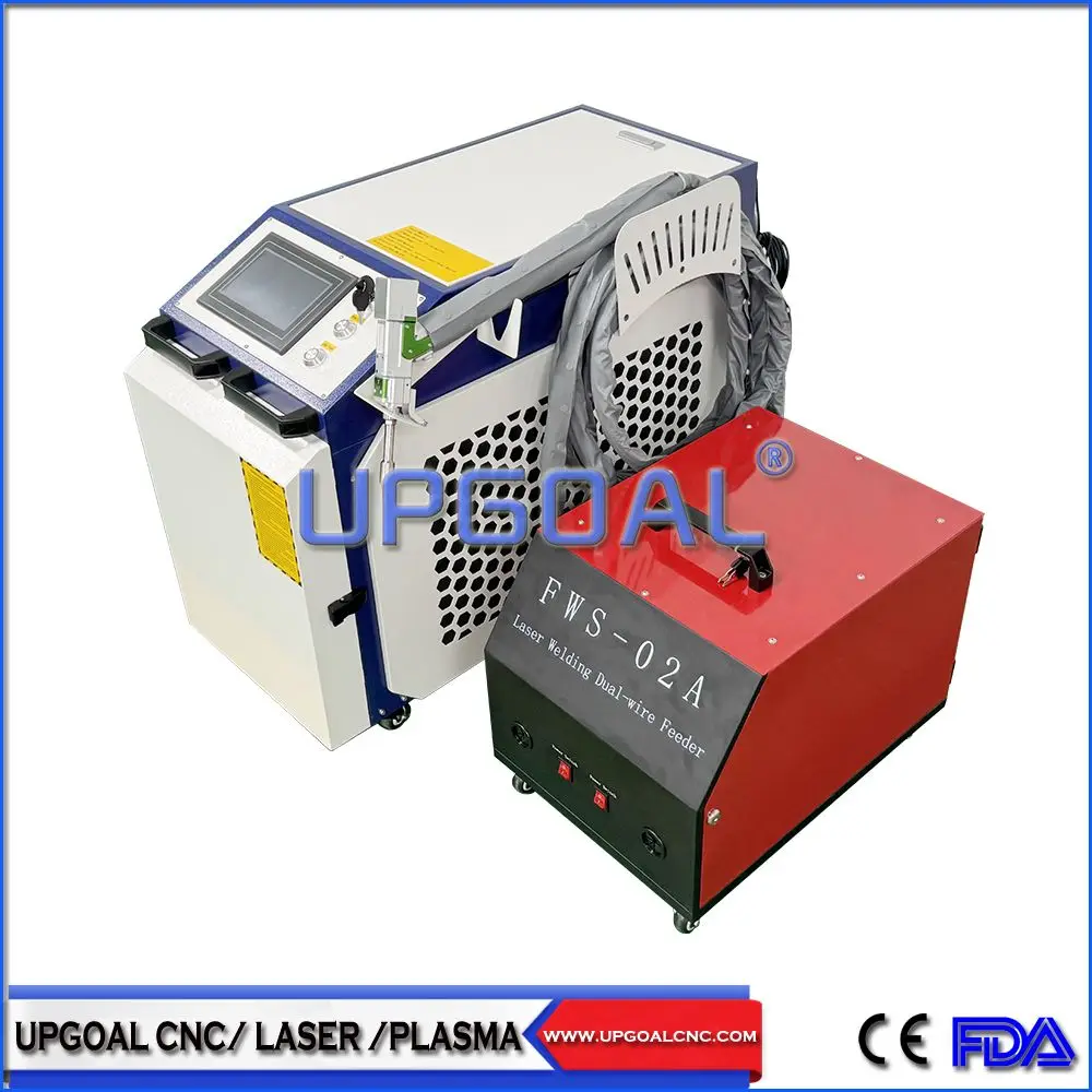 

Малогабаритный портативный лазерный аппарат 4-в-1 мощностью 2000 Вт для сварки, очистки и резки