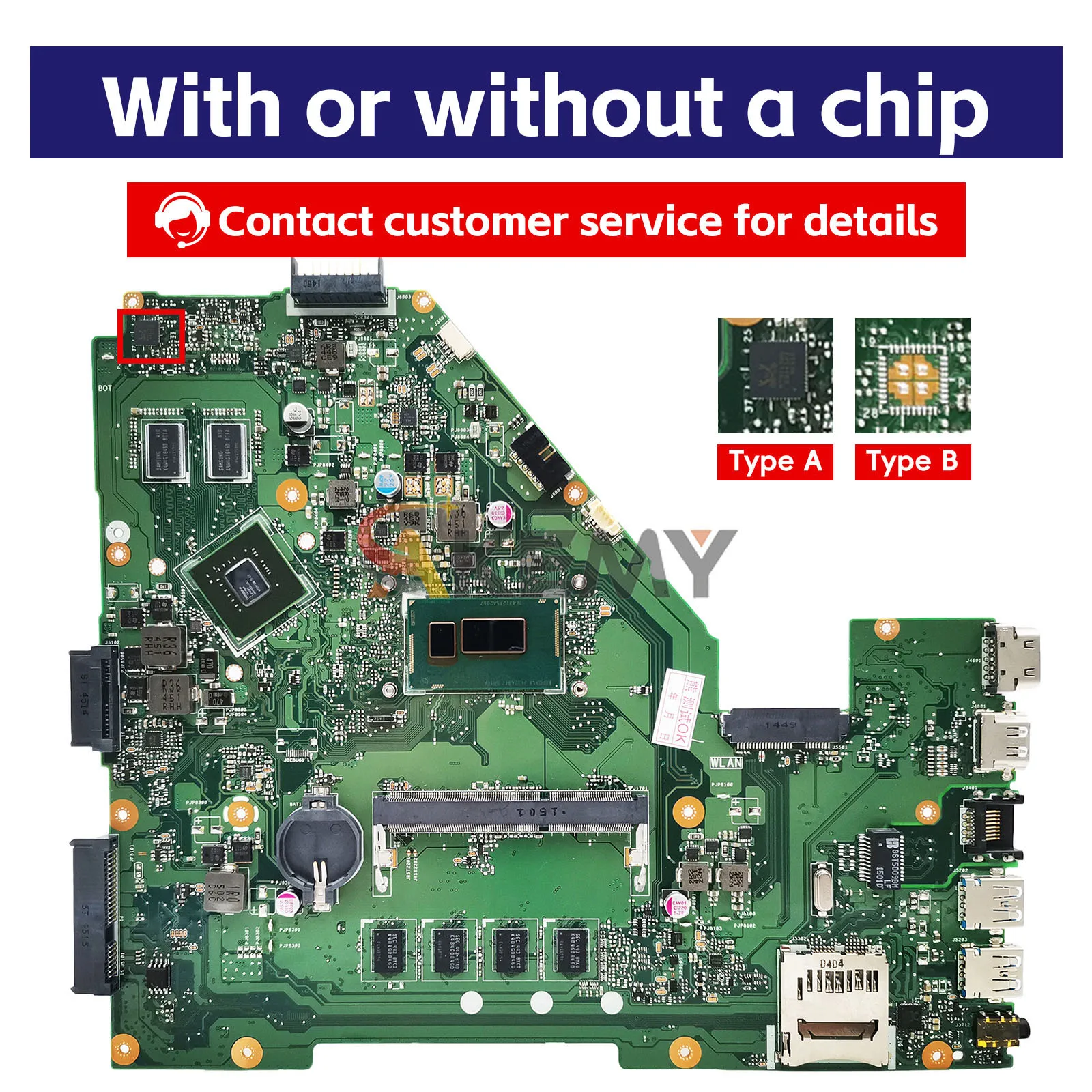 X550LD Mainboard For ASUS X550 - Ddr2 Ram ulasan dan harga