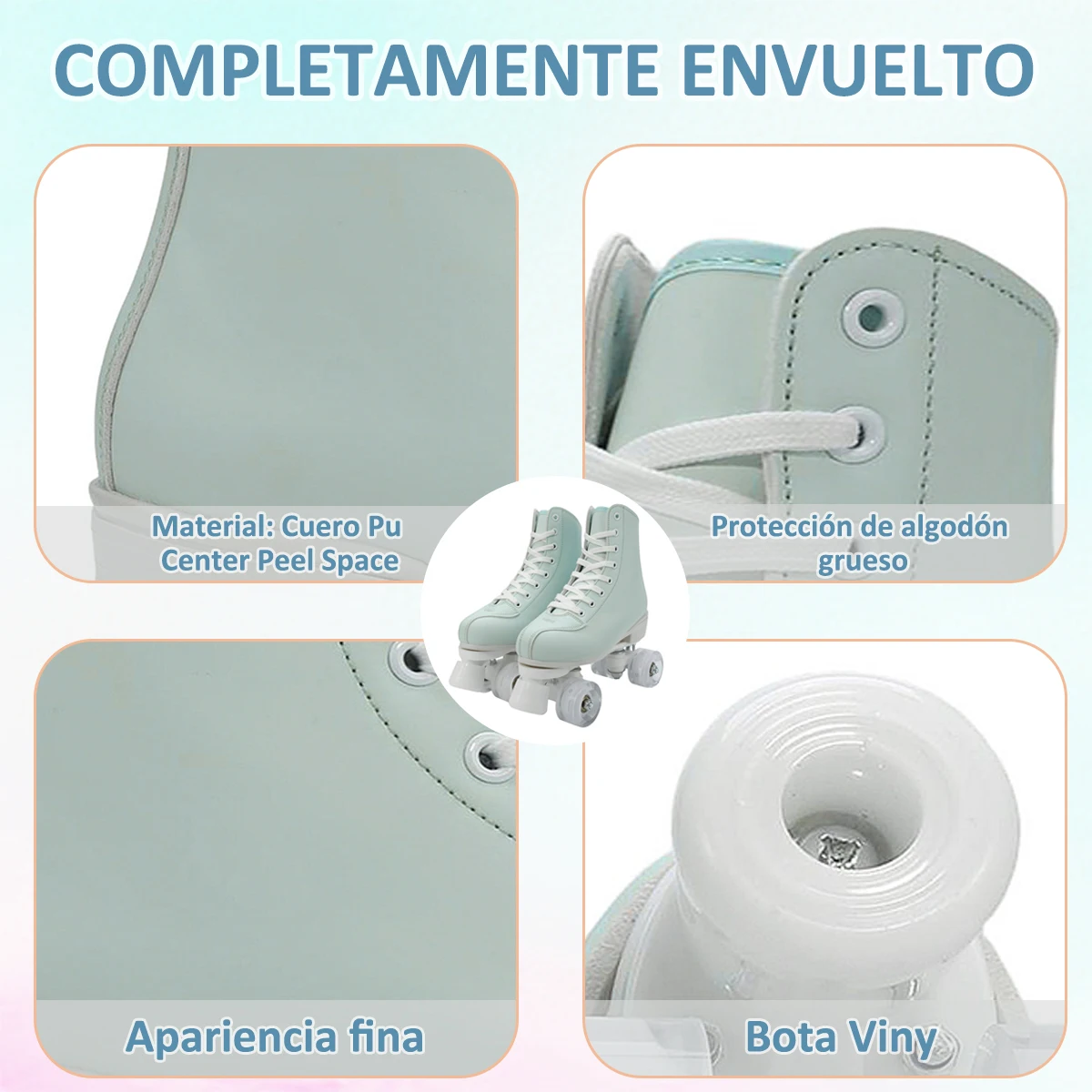 4 عجلة انزلاق التزلج أحذية رياضية حجم 31 32 33 34 الوردي الأرجواني النساء الاطفال صف مزدوج زلاجات دوارة الوردي الأرجواني الجلود تنفس #3