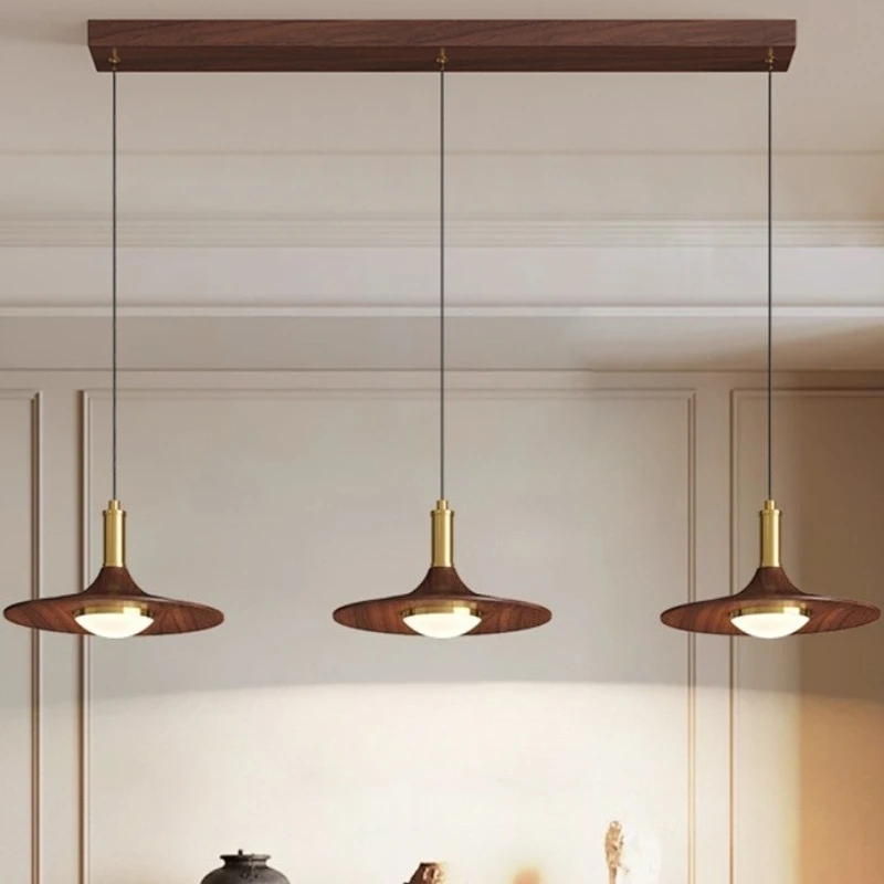 Iron Flying Saucer Chandelier Living Room Bedroom Pendant Light Full Spectrum Eye Protection Lamp High Color Rendering Lamps