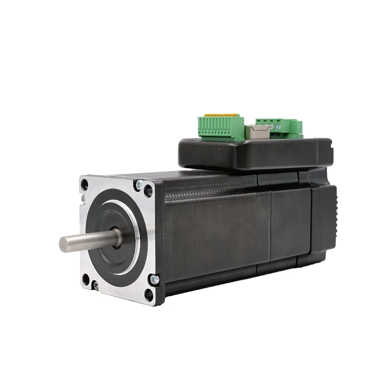 IHSS60-36-30-31-EC-SC Fieldbus EtherCAT 36 V 3 Nm 5 A Close-Loop-Schrittbremsmotor mit integriertem Treiber