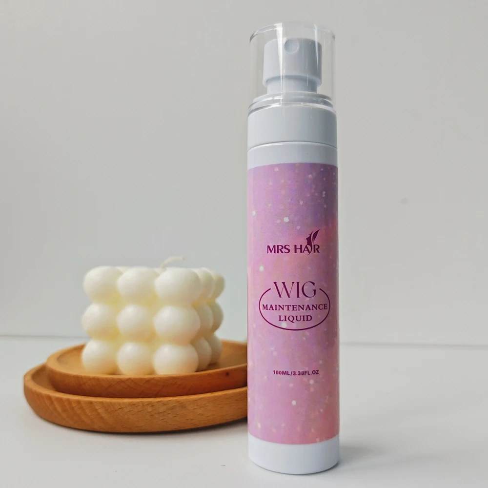 100ml Synthetic Wig Care Solution Anti-frizz Anti-static Conditioner Spray Smooth Tangles Hair System Protection for Wigs view 6